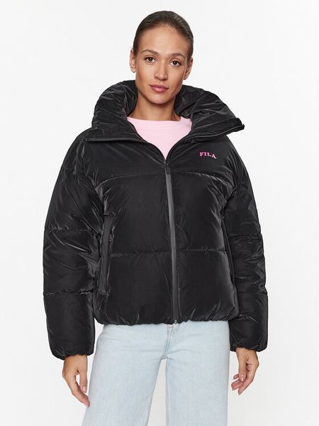 Fila Kurtka zimowa FAW0645 Czarny Regular Fit. Czarne kurtki Fila, na zimę, xl, bez wzorów, z syntetyku, bez kaptura. Za 399,99 zł.