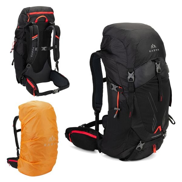 Plecak trekkingowy KADVA Vagabundo 40 l. Czarne plecaki KADVA. Za 289,99 zł.