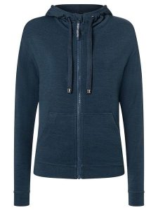 Super.natural Bluza "Solution" w kolorze granatowym rozmiar: XS. Niebieskie bluzy super.natural, xs, bez wzorów, z wełny, bez kaptura. Za 382,99 zł.