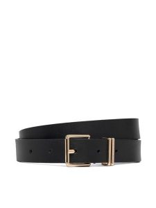 Tommy Hilfiger Pasek Th Square 2.5 AW0AW18692 Czarny. Czarne paski TOMMY HILFIGER, bez wzorów, ze skóry. Za 229,99 zł.