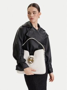 Just Cavalli Torebka 80RA4BA3 ZSA89 Biały. Białe torebki klasyczne Just Cavalli, bez wzorów, ze skóry, bez dodatków. Za 577,99 zł.