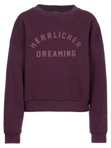 Herrlicher Bluza "Christy" w kolorze fioletowym rozmiar: S. Różowe bluzy Herrlicher, s, bez wzorów, bez kaptura. Za 187,95 zł.