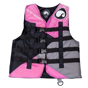 Kamizelka asekuracyjna Spinera Deluxe Woman Nylon 50N Różowa. Czarne kamizelki SPINERA, l, bez wzorów, z nylonu, bez kołnierzyka, bez ramiączek, bez kaptura. Za 265,00 zł.