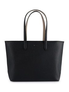 Lacoste Torebka Anna NF4823AA Szary. Szare shopper bag Lacoste, bez wzorów, ze skóry, bez dodatków. Za 599,99 zł.
