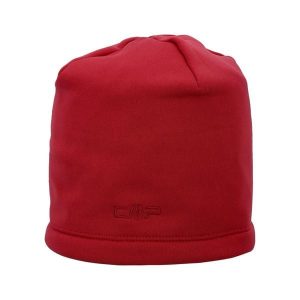 Czapka damska turystyczna CMP 6505313. Czerwone czapki CMP, bez wzorów, z materiału, sportowe. Za 79,99 zł.