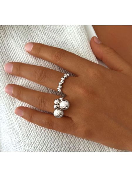 Eclat d'Argent Srebrny pierścionek rozmiar: 58. Szare pierścionki Eclat d'Argent, srebrne. Za 126,45 zł.