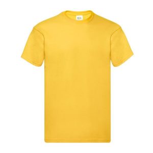 Oryginalna Bawełniana Koszulka Unisex Dla Dorosłych. Brązowe bluzki FRUIT OF THE LOOM, m, bez wzorów, z bawełny, sportowe, bez kołnierzyka, bez ramiączek. Za 32,99 zł.