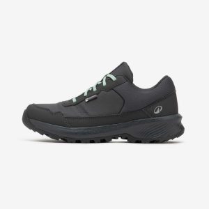 Buty turystyczne damskie Quechua NH100 wodoodporne. Niebieskie buty trekkingowe QUECHUA, bez zapięcia. Za 149,99 zł.