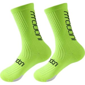 Skarpetki rowerowe unisex madani Flamingo. Niebieskie skarpetki MADANI, bez wzorów. Za 9,99 zł.