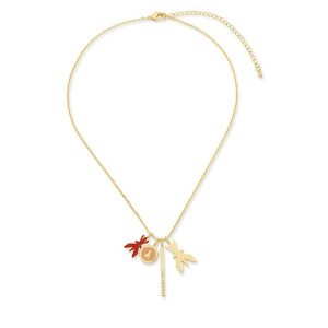 Naszyjnik Patrizia Pepe. Żółte naszyjniki Patrizia Pepe, złote. Za 639,99 zł.