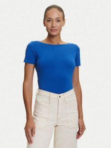 Tatuum T-Shirt Mikaja T2503.055 Niebieski Regular Fit. Niebieskie t-shirty Tatuum, l, bez wzorów, z bawełny, bez kołnierzyka, bez ramiączek. Za 99,99 zł.