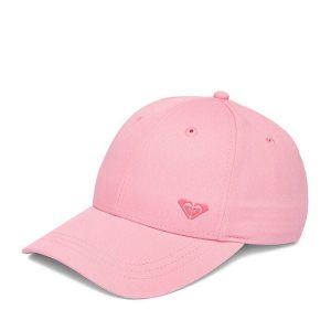 Czapka z daszkiem Roxy. Czerwone czapki Roxy, bez wzorów. Za 59,99 zł.