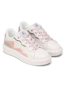 Marc O´Polo Skórzane sneakersy w kolorze kremowym rozmiar: 38. Brązowe trampki bez wzorów, bez zapięcia. Za 189,29 zł.