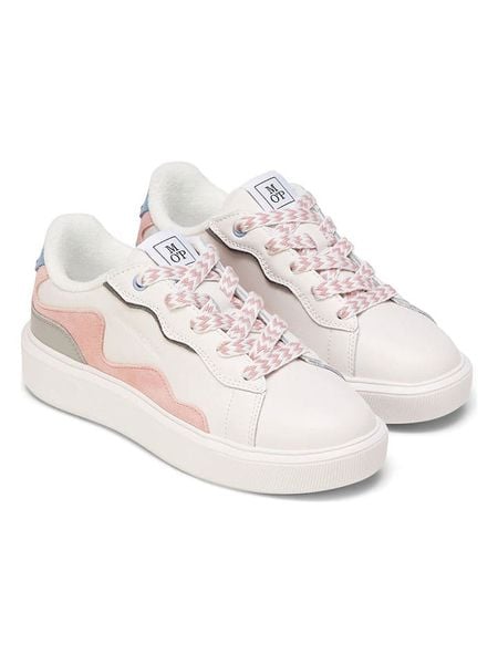 Marc O´Polo Skórzane sneakersy w kolorze kremowym rozmiar: 38. Brązowe trampki bez wzorów, bez zapięcia. Za 189,29 zł.