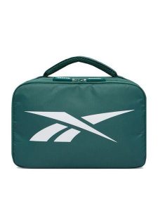Reebok Kosmetyczka CWBEO-RBK-U1-001-SS26 Zielony. Zielone torebki klasyczne Reebok, bez wzorów, z materiału, bez dodatków. Za 79,99 zł.