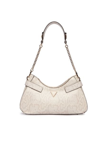 Guess Torebka Serenova HWKG80 91180 Beżowy. Brązowe torebki klasyczne Guess, z aplikacjami, ze skóry, bez dodatków. Za 424,99 zł.
