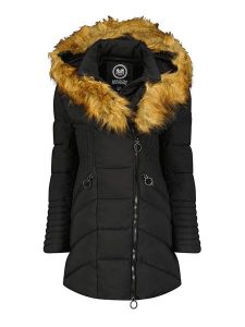 Maison Montaigne Parka "Chamai" w kolorze czarnym rozmiar: M. Czarne płaszcze Maison Montaigne, m, z aplikacjami, bez kaptura. Za 187,96 zł.