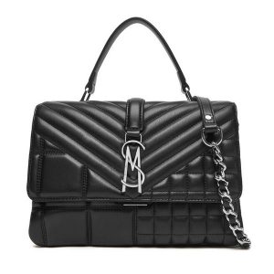 Torebka Steve Madden. Czarne torebki klasyczne Steve Madden, bez wzorów, bez dodatków. Za 619,99 zł.