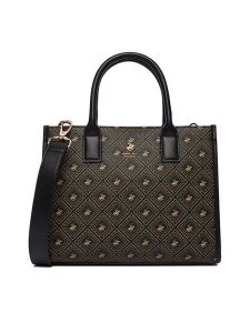 Beverly Hills Polo Club Torebka CEO-BHPC-S-004-07 Czarny. Czarne torebki klasyczne Beverly Hills Polo Club, bez wzorów, z materiału, bez dodatków. Za 269,99 zł.