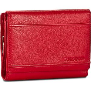 Mały Portfel Damski SAMSONITE - 001-01460-0263-04 F.Red. Portfele marki Samsonite. W wyprzedaży za 179,00 zł.