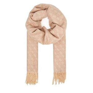 Szalik Guess. Czerwone szaliki Guess, z aplikacjami. Za 239,99 zł.