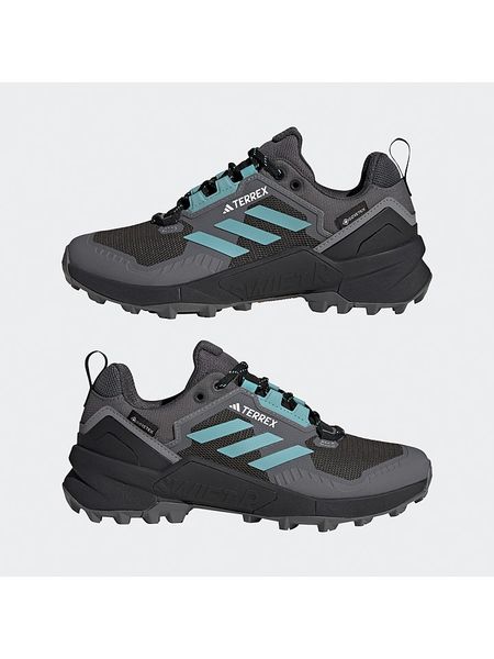 Adidas Buty turystyczne "Terrex Swift R3 GTX" w kolorze antracytowym rozmiar: 40. Czarne buty trekkingowe ADIDAS, z gore-texu, bez zapięcia. Za 396,88 zł.