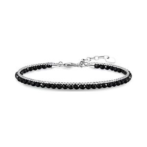 Thomas Sabo Srebrna bransoletka rozmiar: onesize. Szare bransoletki Thomas Sabo, srebrne. Za 104,95 zł.