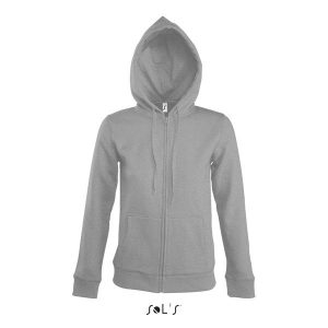 Bluza damska z kapturem Sol's Seven. Szare bluzy SOL'S, s, bez wzorów, z kapturem. Za 218,00 zł.