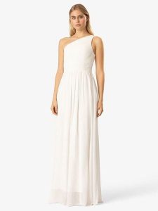 APART Sukienka w kolorze kremowym rozmiar: 34. Brązowe sukienki Apart, bez wzorów, bez kołnierzyka, bez ramiączek, maxi. Za 187,99 zł.