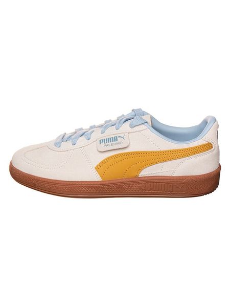 Puma Sneakersy "Palermo" w kolorze kremowym rozmiar: 38,5. Białe trampki Puma, bez wzorów, bez zapięcia. Za 186,45 zł.