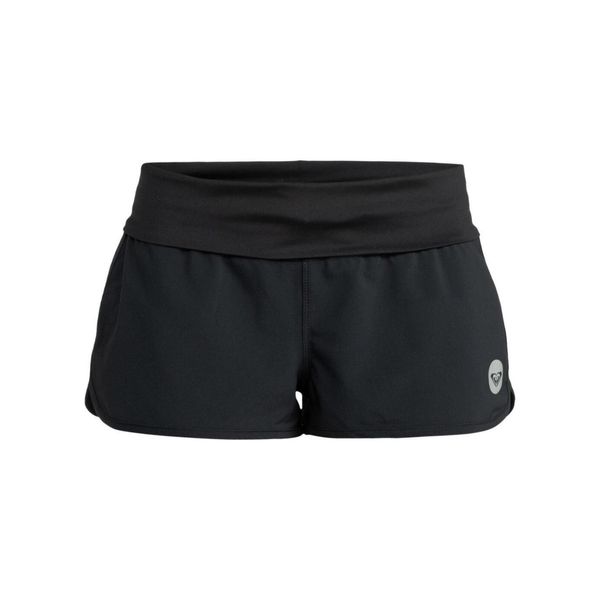 Kąpielówki Roxy Czarne Lekka Komfortowa Tkanina. Szare szorty Roxy, bez wzorów, z elastanu, sportowe. Za 189,99 zł.