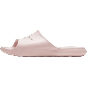 Klapki Nike Victori One, Kobiety. Czerwone klapki Nike, bez wzorów, z gumy, bez obcasa. Za 290,00 zł.