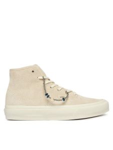 Vans Tenisówki Authentic Hi 2.0 VN000EKKIDD1 Beżowy jasny. Brązowe trampki Vans, bez wzorów, ze skóry, bez zapięcia. Za 429,99 zł.