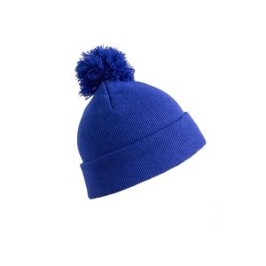 Czapka Result Beanie. Niebieskie czapki RESULT, bez wzorów, eleganckie. Za 37,27 zł.