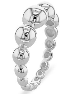 Eclat d'Argent Srebrny pierścionek rozmiar: 56. Szare pierścionki Eclat d'Argent, srebrne. Za 173,99 zł.