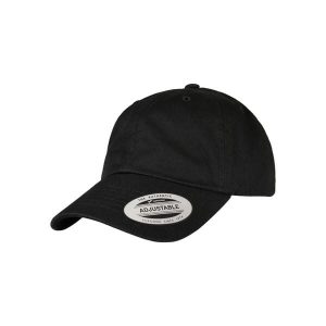 Czapka Urban Classics ecowash dad. Czarne czapki Urban Classics, bez wzorów, z materiału. Za 76,15 zł.