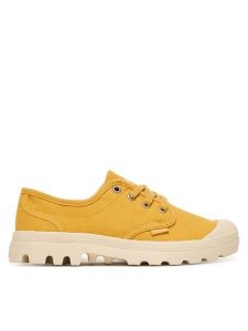 Palladium Trampki Pampa Oxford 92351-220-M Żółty. Żółte trampki Palladium, bez wzorów, z materiału, bez zapięcia. Za 339,99 zł.