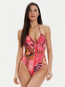 Seafolly Strój kąpielowy Atlantis 11110-127 Różowy. Czerwone stroje jednoczęściowe Seafolly, bez wzorów, z syntetyku. Za 359,99 zł.