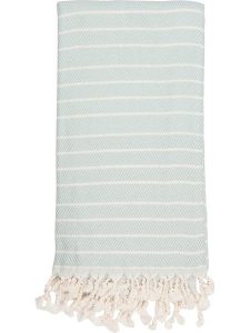 My Hamam Chusta hammam w kolorze miętowym - 180 x 100 cm rozmiar: onesize. Zielone apaszki i chusty My Hamam, bez wzorów, z materiału. Za 56,99 zł.