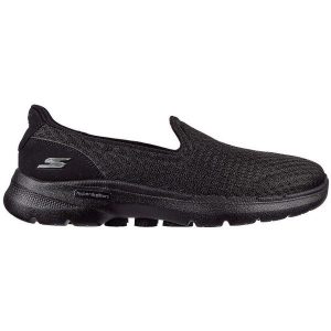 Adidasy Skechers Go Walk 6 - Big Spla, Kobiety. Czarne buty sportowe Skechers, bez wzorów, bez zapięcia. Za 390,00 zł.