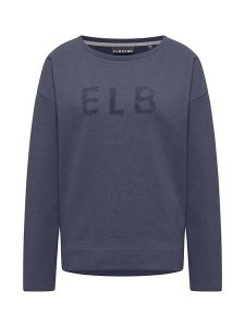 ELBSAND Bluza w kolorze granatowym rozmiar: M. Niebieskie bluzy ELBSAND, m, bez wzorów, bez kaptura. Za 127,35 zł.
