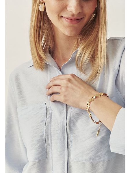 TATUUM Bransoletka w kolorze złotym rozmiar: onesize. Żółte bransoletki Tatuum, metalowe. Za 91,34 zł.