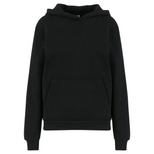 Bluza damska z kapturem Urban Classics Organic Loose Brushed. Czarne bluzy Urban Classics, bez wzorów, z kapturem. Za 206,00 zł.