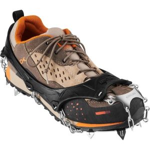 Raczki na buty EDELRID Spiderpick II. Niebieskie buty trekkingowe EDELRID, bez zapięcia. Za 249,99 zł.