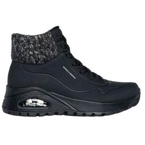 Buty do chodzenia damskie Skechers Uno Rugged Darling. Czarne buty sportowe Skechers, bez wzorów, z syntetyku, bez zapięcia, trekkingowe. Za 399,99 zł.