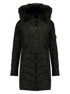 Canadian Peak Parka "Armonica" w kolorze czarnym rozmiar: S. Czarne płaszcze Canadian Peak, s, bez wzorów, bez kaptura. Za 340,95 zł.