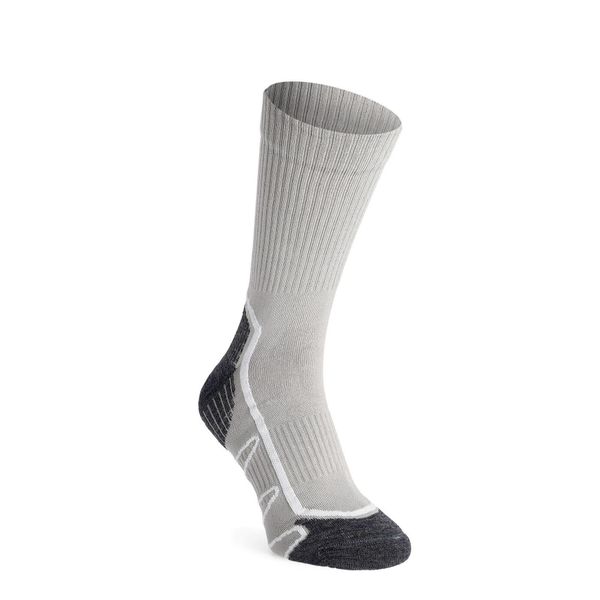 Skarpety turystyczne CMP Trekking Sock Poly Mid. Szare skarpetki CMP, bez wzorów. Za 47,99 zł.