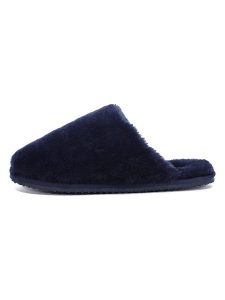 ISLAND BOOT Kapcie "Faya" w kolorze granatowym rozmiar: 42. Niebieskie kapcie Island Boot, bez wzorów. Za 133,45 zł.