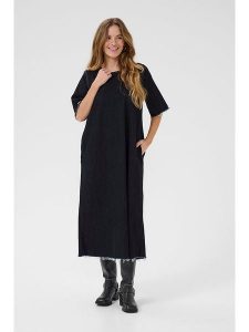 CULTURE Sukienka w kolorze czarnym rozmiar: M. Czarne sukienki Culture, m, bez wzorów, bez kołnierzyka, bez ramiączek, maxi. Za 170,47 zł.