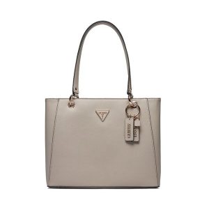 Torebka Guess. Szare torebki klasyczne Guess, z aplikacjami, bez dodatków. Za 649,99 zł.